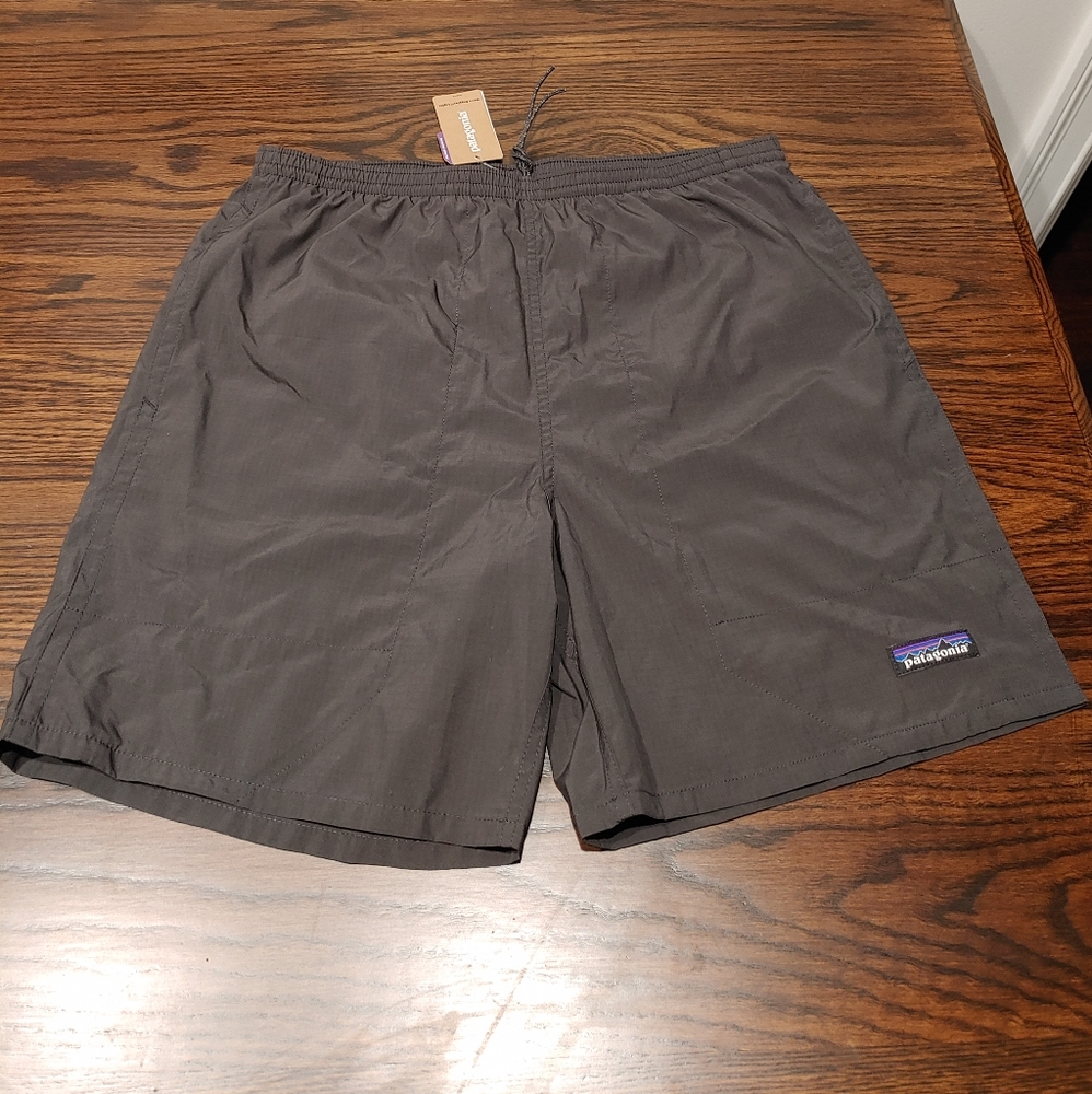 Grey M Patagonia Baggies Light 6.5 inch inseam - New